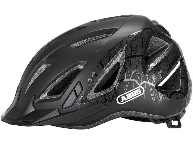 Abus urban-i 3.0 helm, zwart hoofdomtrek m 52-58cm - afbeelding 4 van  6