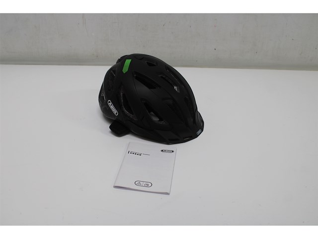 Abus urban-i 3.0 helm, zwart hoofdomtrek m 52-58cm - afbeelding 5 van  6