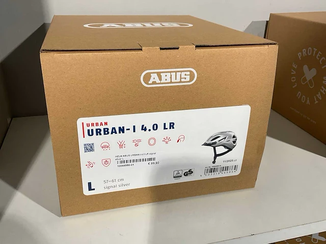 Abus urban-i 4.0 lr fietshelm l - afbeelding 1 van  2
