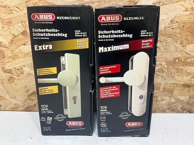 Abus veiligheidsbeslag (2x) - afbeelding 1 van  8