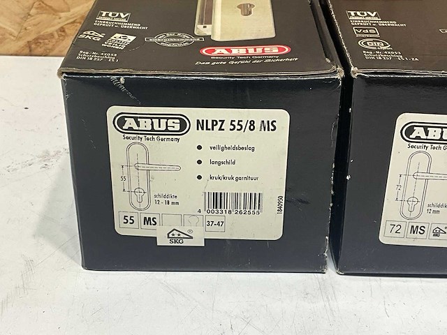 Abus veiligheidsbeslag (2x) - afbeelding 7 van  8