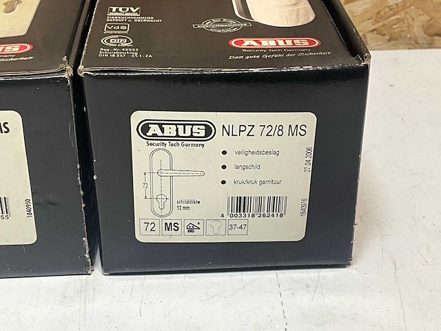 Abus veiligheidsbeslag (2x) - afbeelding 8 van  8