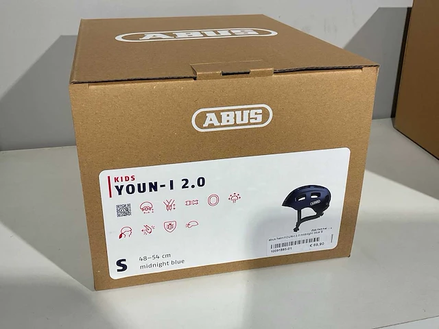 Abus youn-i 2.0 kinder fietshelm s - afbeelding 1 van  2