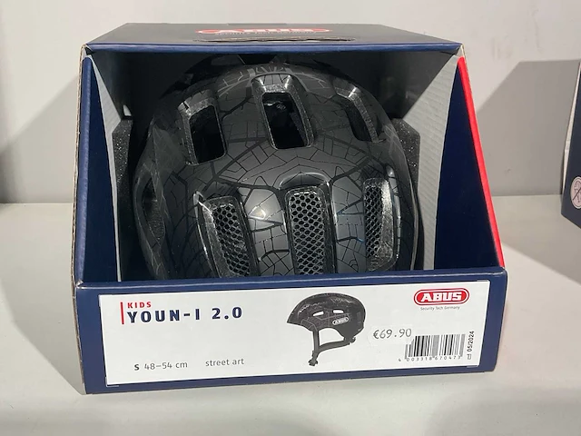 Abus youn-i 2.0 kinder fietshelm s - afbeelding 1 van  1