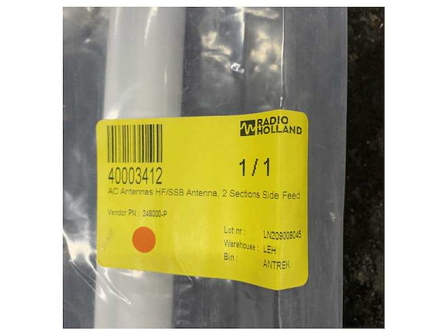 Ac antennas kum480 2-section antenna for hf/ssb systems - afbeelding 7 van  7