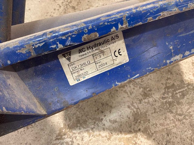 Ac dk13hlq garagekrik 1300kg - afbeelding 2 van  3