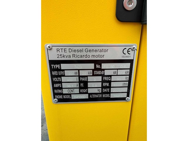 Ac generators - 2025 - sx460 avr - dieselgenerator - afbeelding 9 van  17