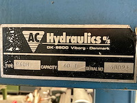 Ac p60h hydraulische pers - afbeelding 2 van  10