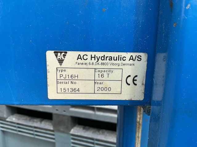 Ac pj16h hydraulische werkplaatspers - afbeelding 4 van  13