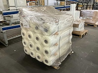 A+c plastic pallet met rollen plastic/krimpfolie (6x) - afbeelding 6 van  13