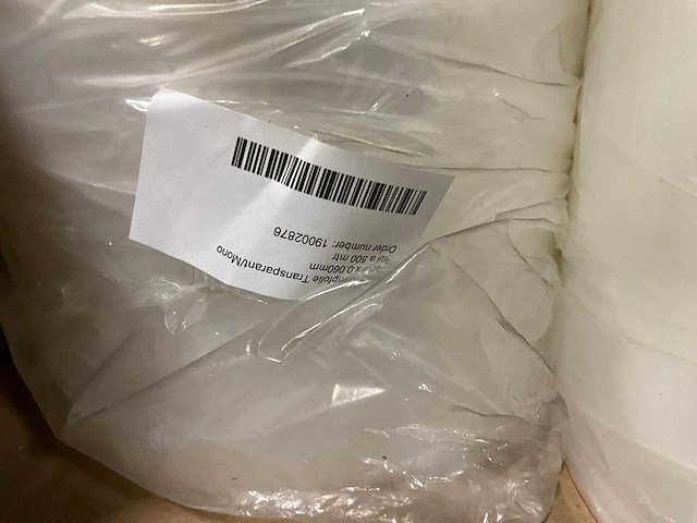 A+c plastic pallet met rollen plastic/krimpfolie (6x) - afbeelding 11 van  13