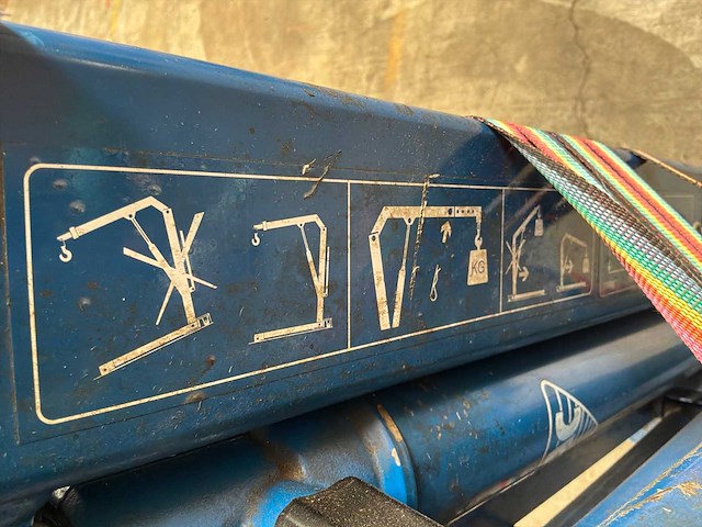 Ac wjn10 1.1 t hydraulische werkplaatskraan - afbeelding 3 van  5