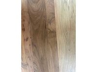 Acasia - diningtable 180x100 life edge 4 cm dik blad met spinpoot - afbeelding 2 van  5