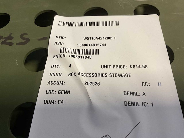 Accessoires box (4x) - afbeelding 1 van  5