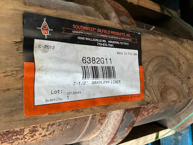 Accessoires en onderdelen "mud pump parts" - afbeelding 4 van  5
