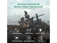 Accsoon cineview se draadloze videozender en ontvanger systeem - afbeelding 2 van  4