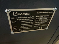 Acctek akq-2000 lasermachine - afbeelding 2 van  18