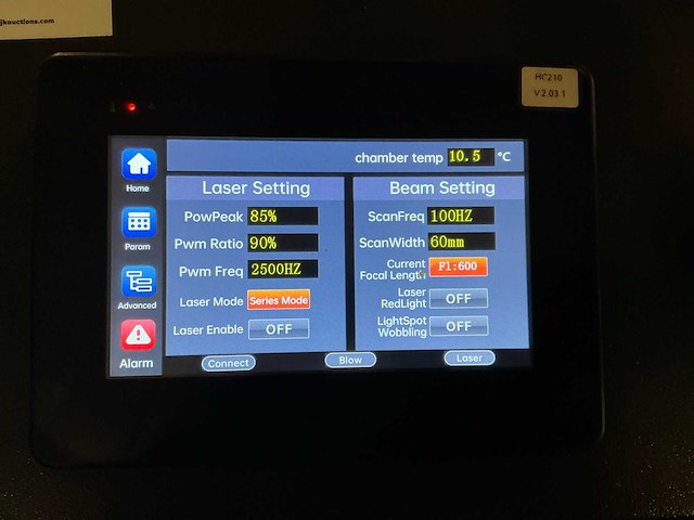 Acctek akq-2000 lasermachine - afbeelding 17 van  18