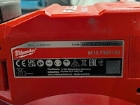 Accu afkortzaag milwaukee, m18 fms190, bouwjaar 2022 - afbeelding 8 van  11