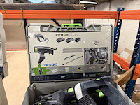 Accu bandschroefmachine in systainer festool, dwc 18-2500 li-basic - afbeelding 6 van  8