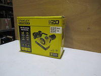 Accu bandschuurmachine 18v (body) stanley fatmax, sfmcw223b-xj - afbeelding 1 van  1