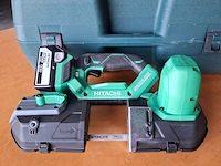 Accu bandzaag hitachi, cb 18dbl, bouwjaar 2015 - afbeelding 2 van  7