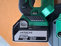 Accu bandzaag hitachi, cb 18dbl, bouwjaar 2015 - afbeelding 7 van  7