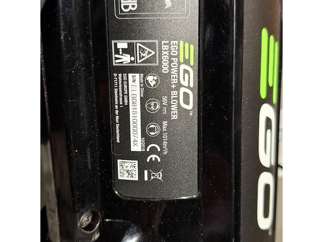 Accu bladblazer, ego, lbx6000 - afbeelding 8 van  8