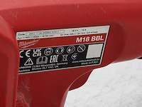 Accu bladblazer, milwaukee, m18 bbl, 2023 - afbeelding 6 van  6