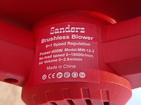 Accu bladblazer, sanderz, geel, 2025 - afbeelding 7 van  10