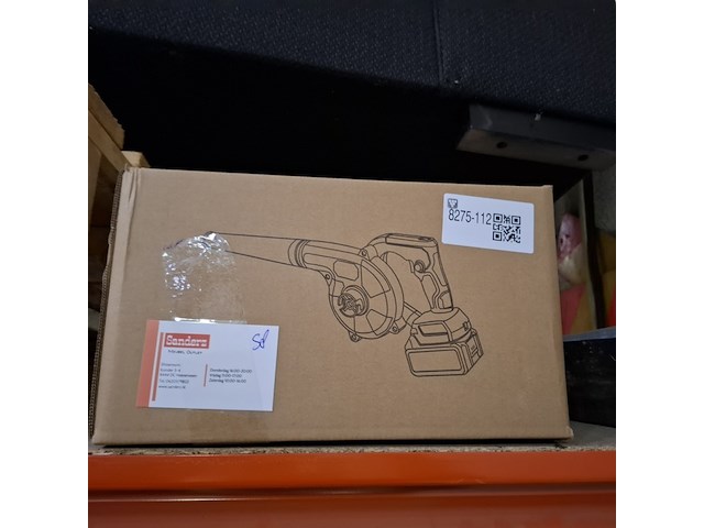 Accu bladblazer, sanderz, rood, 2025 - afbeelding 2 van  10