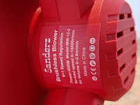 Accu bladblazer, sanderz, rood, 2025 - afbeelding 7 van  10