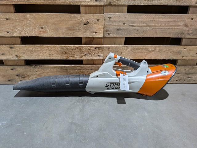 Accu bladblazer, stihl, bga 100, 2018, met acculader, stihl al 500 - afbeelding 2 van  8
