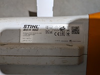 Accu bladblazer, stihl, bga 100, 2018, met acculader, stihl al 500 - afbeelding 6 van  8