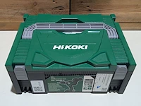 Accu boor-schroefmachine, hikoki, ds 18dbl2, (incl. hsc koffer, accu's en acculader) - afbeelding 5 van  5