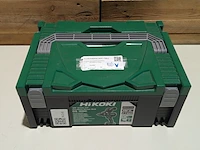 Accu boor-schroefmachine, hikoki, ds 18dc, (incl. hsc koffer, accu's en acculader) - afbeelding 5 van  5