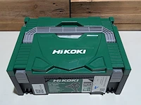 Accu boor-schroefmachine, hikoki, ds 18dc, (incl. hsc koffer, accu's en acculader) - afbeelding 5 van  5