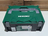 Accu boor-schroefmachine, hikoki, ds 18dc, (incl. hsc koffer, accu's en acculader) - afbeelding 5 van  5