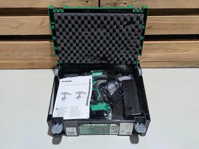 Accu boor-schroefmachine, hikoki, ds 18dc, (incl. hsc koffer en acculader) - afbeelding 2 van  5