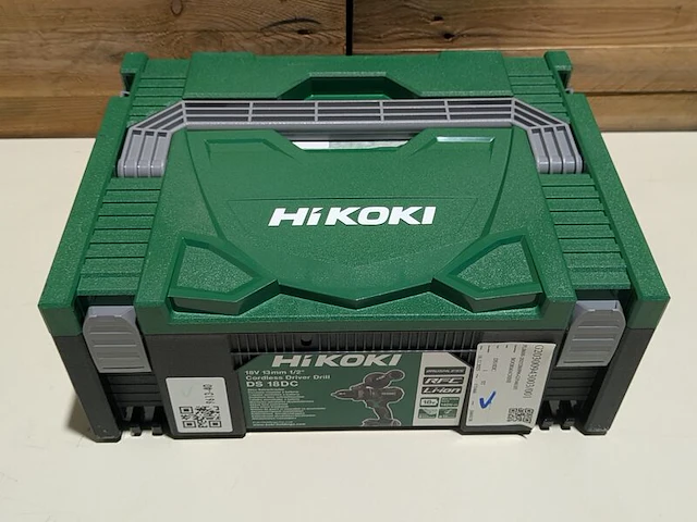 Accu boor-schroefmachine, hikoki, ds 18dc, (incl. hsc koffer en acculader) - afbeelding 5 van  5