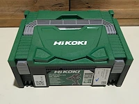 Accu boor-schroefmachine, hikoki, ds 18dc, (incl. hsc koffer en acculader) - afbeelding 5 van  5