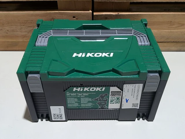 Accu boor-schroefmachine, hikoki, ds 18dc, (incl. hsc koffer) - afbeelding 5 van  5