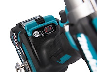 Accu boor-/schroefmachine makita, df001gm201 2x accu 4,0 ah, lader, 40v , blauw - afbeelding 2 van  4