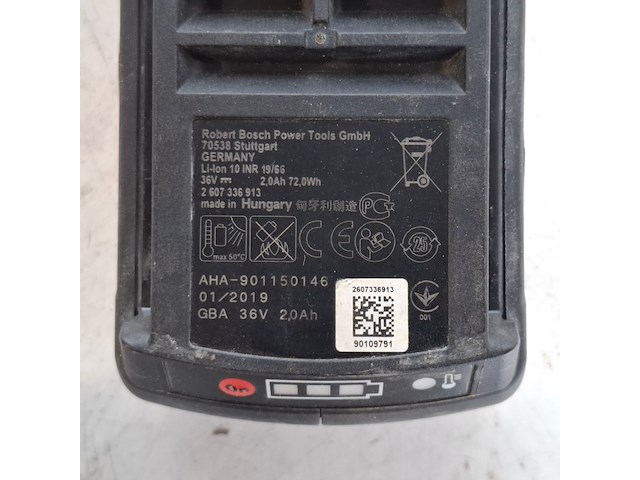 Accu boorhamer, bosch, gbh 36v sds-plus, 2019 - afbeelding 11 van  11