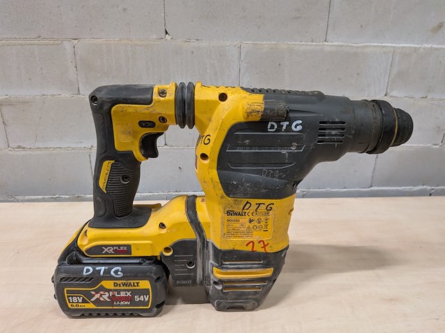 Accu boorhamer, dewalt, dch323 - afbeelding 4 van  9