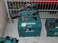 Accu boorhamer makita dhr242 met hepa dx01 afzuiger met accu en kunststoffen koffer