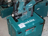 Accu boorhamer makita dhr242 met hepa dx01 afzuiger met accu en kunststoffen koffer - afbeelding 2 van  2