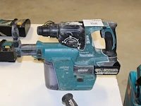 Accu boorhamer makita dhr242 met hepa dx01 afzuiger met accu