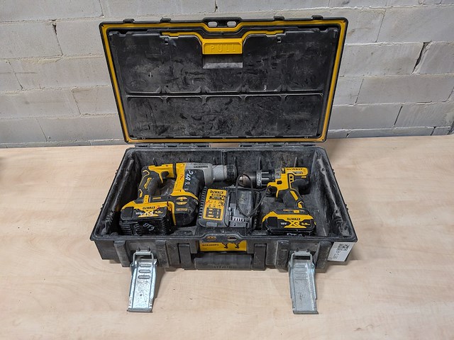 Accu boorhamer met accu schroefmachine, dewalt dcd796, dewalt dch172 - afbeelding 5 van  14