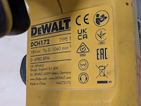 Accu boorhamer met accu schroefmachine, dewalt dcd796, dewalt dch172 - afbeelding 11 van  14
